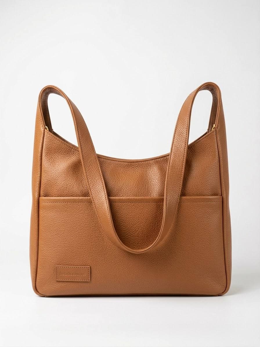 Moca Brown Hobo Bag